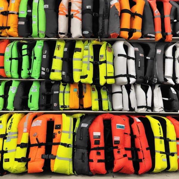 Comparing Different Color life jacket