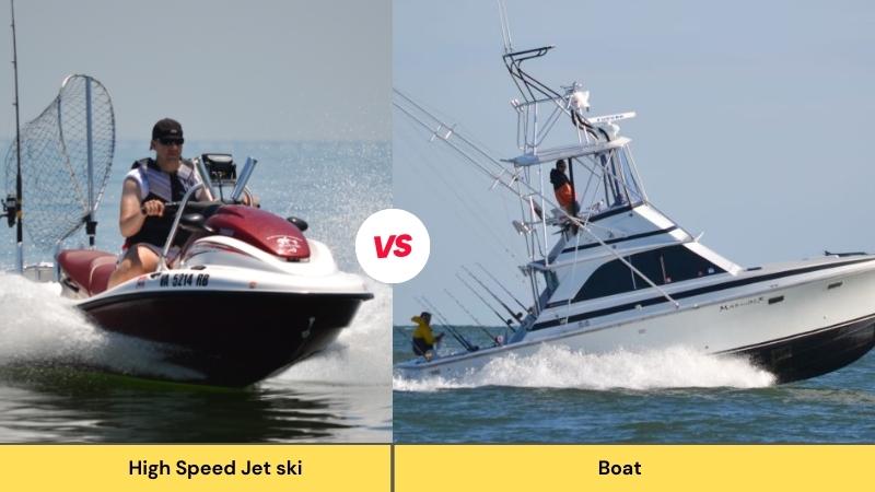 Jet ski Vs Boat - Speed Factor